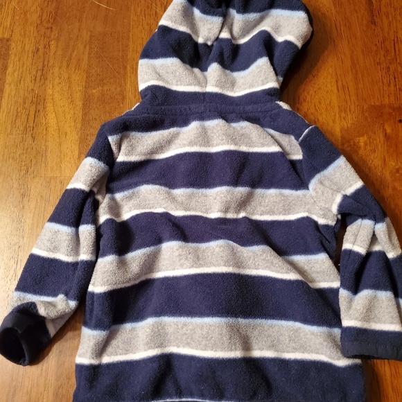 3-6 Month - Garanimals - Hoodied Fleese Jacket - Picture 2 of 4